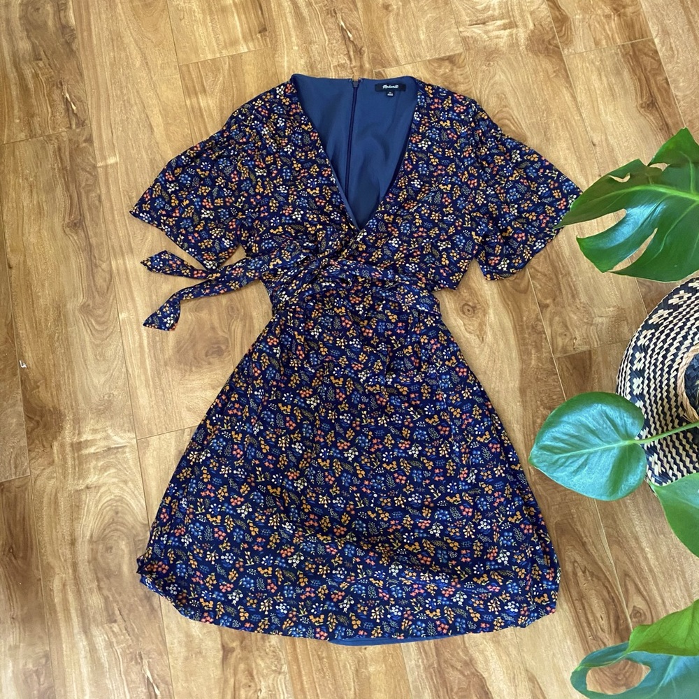 Madewell Wrap Dress in Garden Party